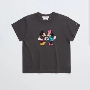 Madhappy Mickey Mouse and Minnie Mouse Shrunken Tee